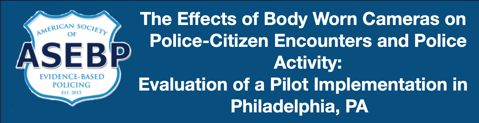 Effects Of Body Worn Cameras - The American Society Of Evidence-Based ...