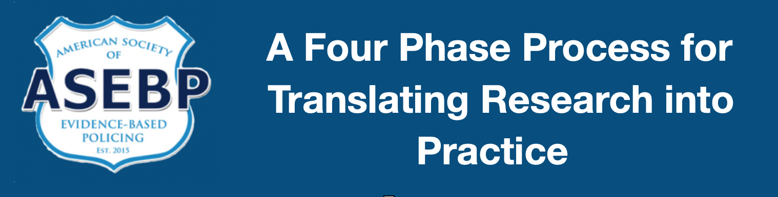 Process For Translating Research To Practice - The American Society Of ...